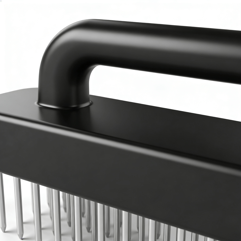 Goodsturer Meat Tenderizer Tool with 48 Stainless Steel Needle Blades, Spring Loaded Meat Tenderizer, Handheld Blade Meat Tenderizer for Steak, Beef, Chicken, Pork, BBQ Grill Kitchen Gadgets (Black*1pcs)