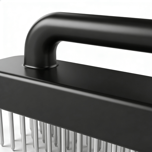 Goodsturer Meat Tenderizer Tool with 48 Stainless Steel Needle Blades, Spring Loaded Meat Tenderizer, Handheld Blade Meat Tenderizer for Steak, Beef, Chicken, Pork, BBQ Grill Kitchen Gadgets (Black*1pcs)
